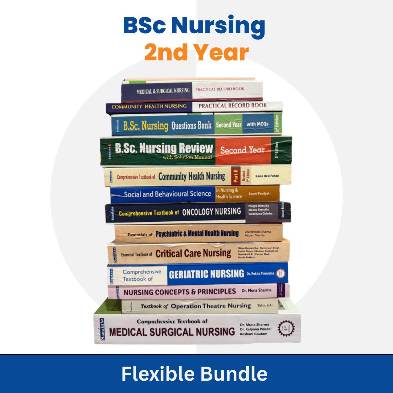 BSc Nursing 2nd Year Book Bundle