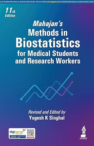 Mahajan's Methods In Biostatistics For Medical Students And Research Workers