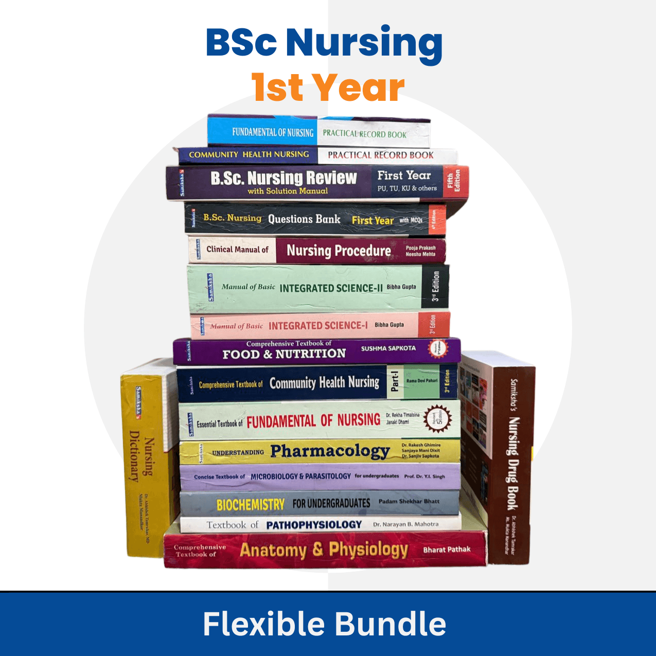 BSc Nursing 1st Year Book Bundle
