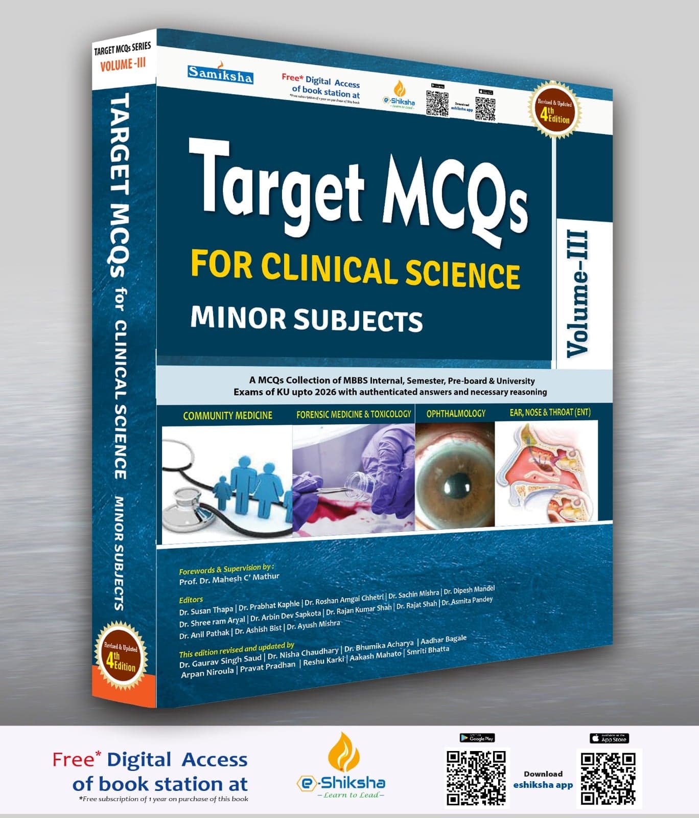 Target MCQs for Clinical Science Minor Subjects Vol 3