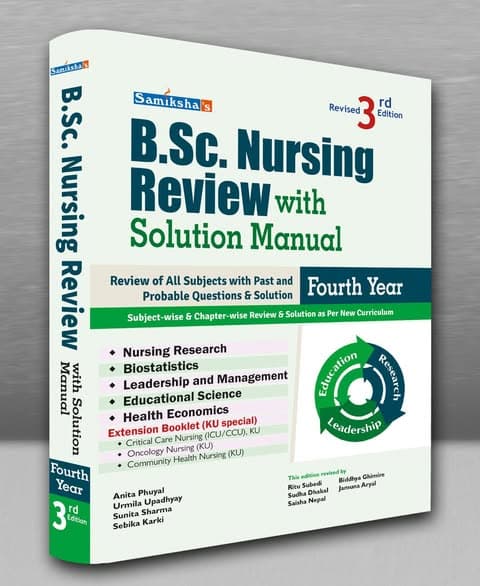 B.Sc.Nursing Review Fourth Year Manual