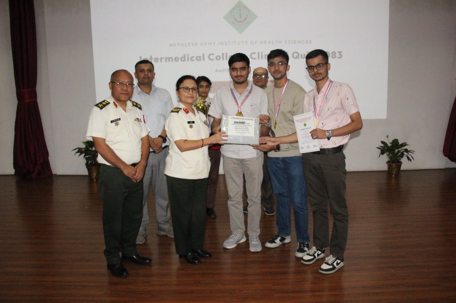 First Inter Medical College Clinical Quiz 2083 Successfully Concluded