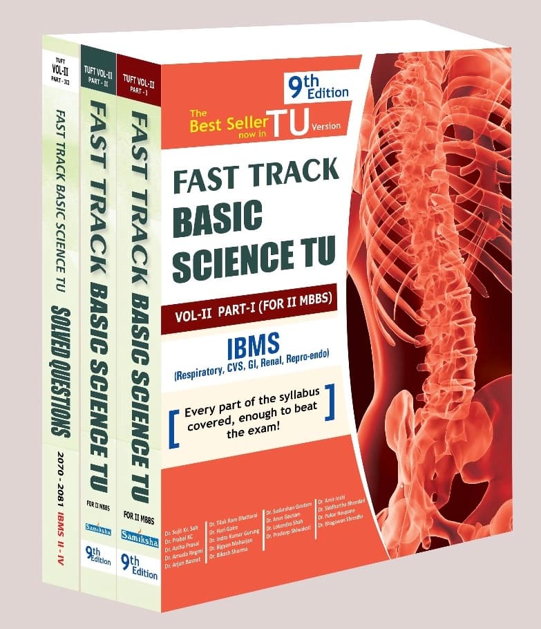 Fast Track Basic Science TU Vol. II ( 3 Parts Set)