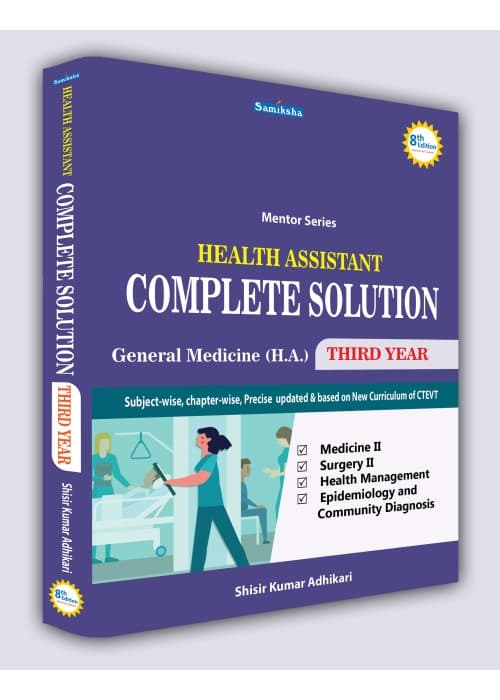 Health Assistant Complete Solution for Third Year